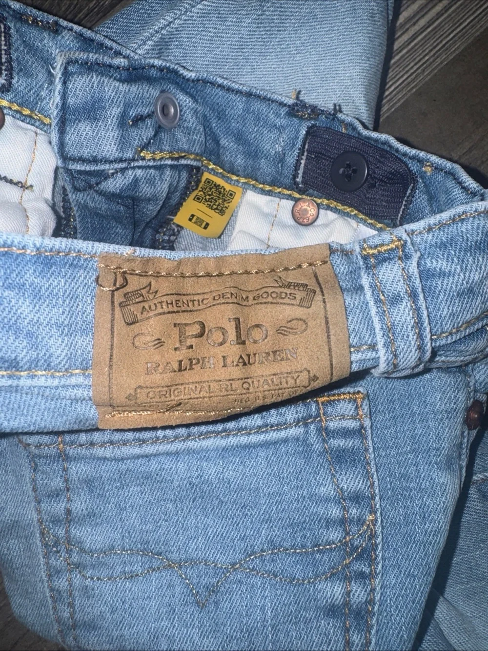 Ralph Lauren Polo Mid-Blue Denim Shorts